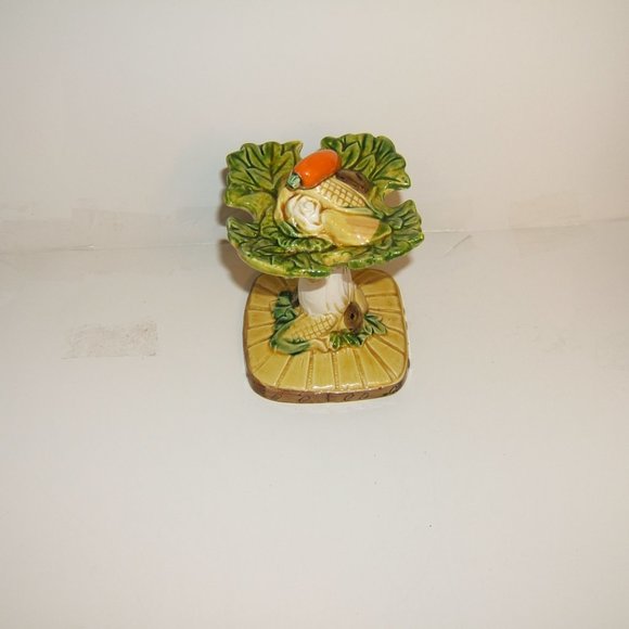 Vintage 1970s New Trends Inc Home Trends Inc Ceramic 4 Prong Misc Holder - Picture 5 of 9